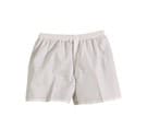 Boxers-white: White cotton boxer shorts with elastic waistband shown on a plain white background.